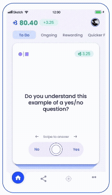 BigToken animation — insights interaction
