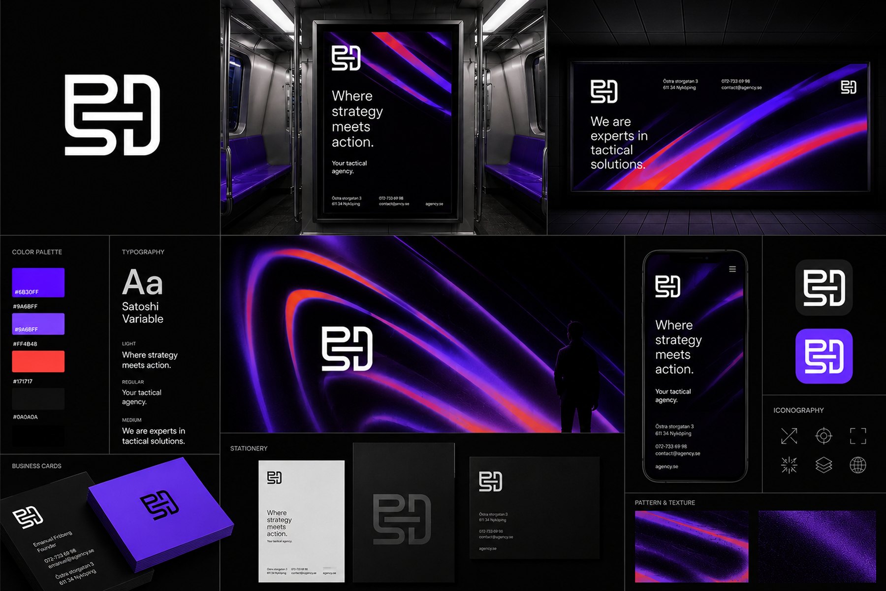 PSD — Website hero