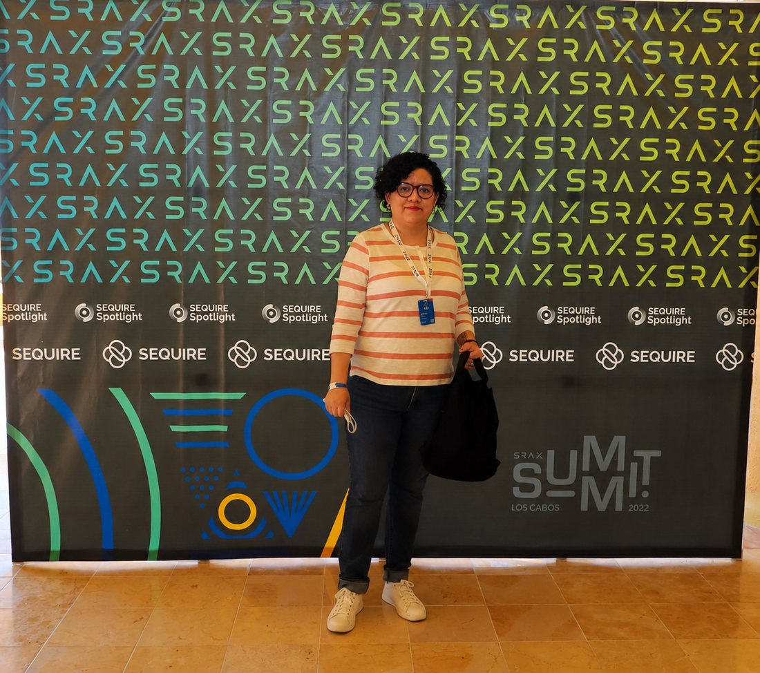 Nadia at SRAX Summit