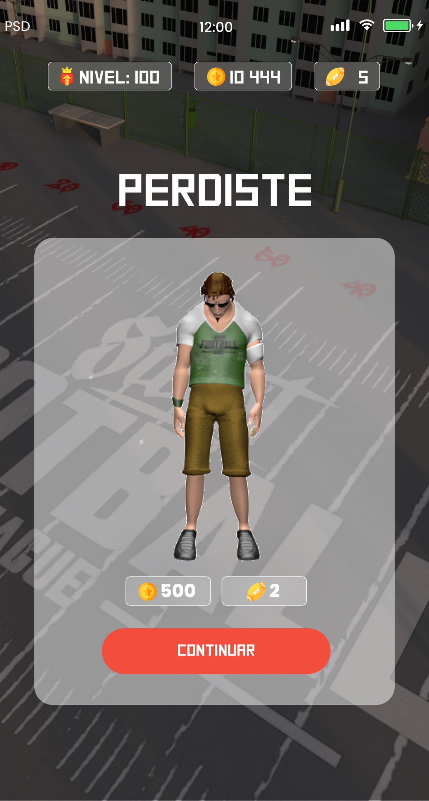 Street Football — professional grass field with mobile controls