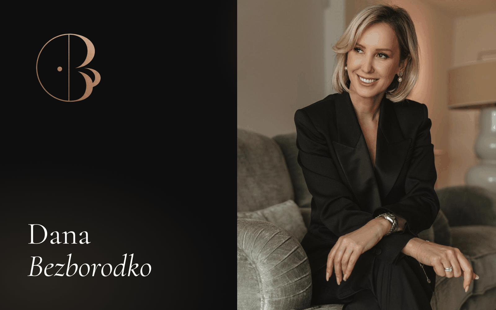 Dana Bezborodko — Executive Coaching Brand Identity