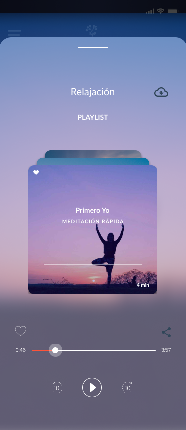 TILA Playlist player — Relajación