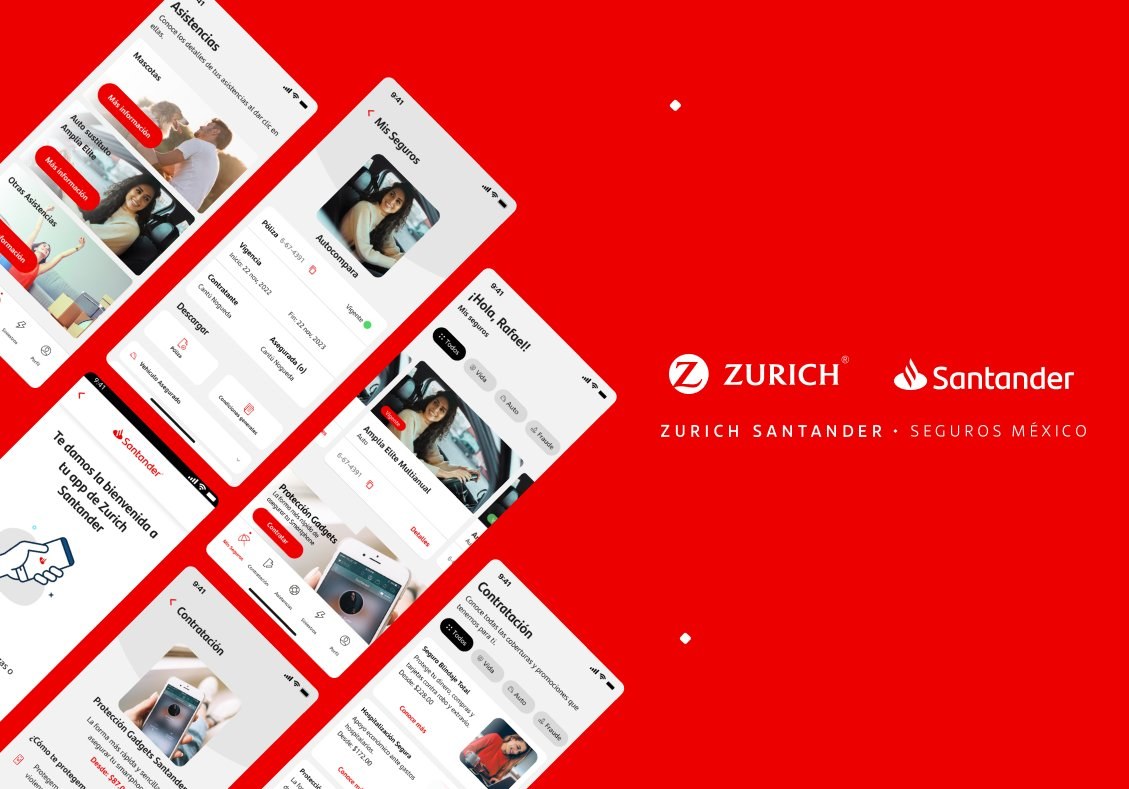 Zurich Santander — App and brand overview